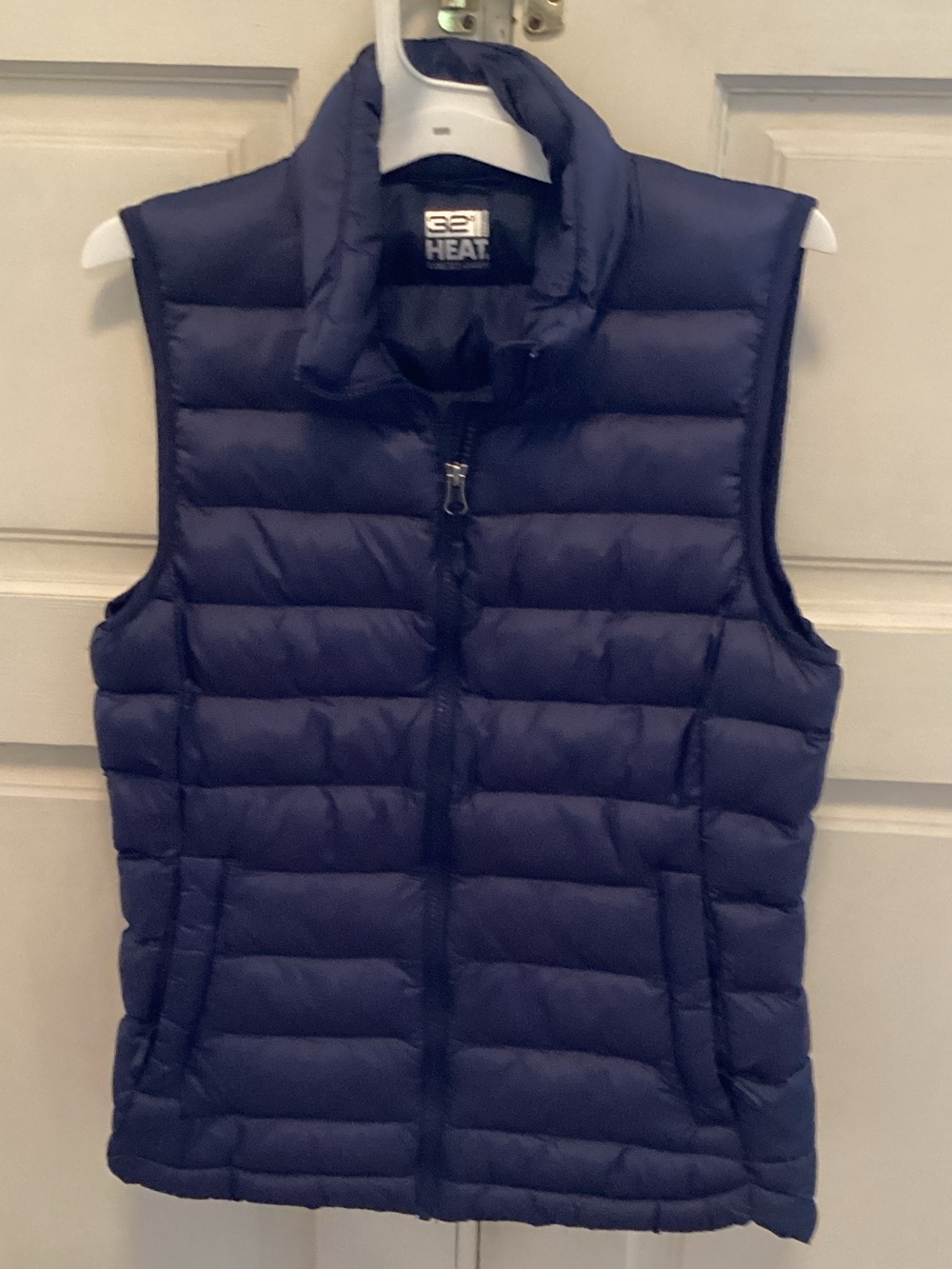 32 Degrees Women's Dark Navy Quilted Packable Puffer Vest